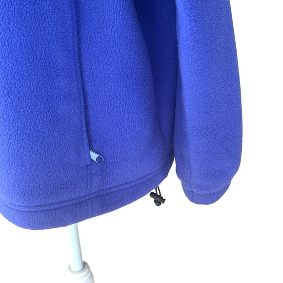 Columbia Women's Fleece Jacket 3X Lavander / Purple Full Zip Lightweight Coat‎ - Picture 7 of 15